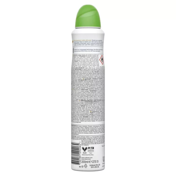 Dove Advanced Care Go Fresh Cucumber & Green Tea Scent izzadásgátló dezodor 200 ml Dove Advanced Care Go Fresh Cucumber & Green Tea Scent izzadásgátló dezodor 200 ml