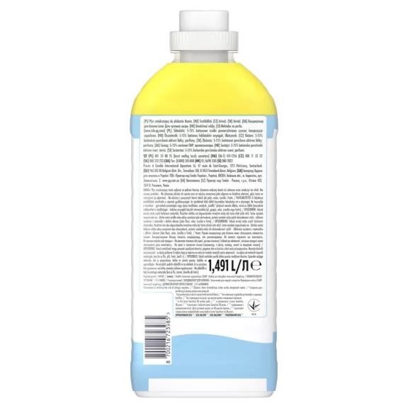 Lenor Sensitive Hipoallergén textilöblítő 1491 ml 71 mosás Lenor Sensitive Hipoallergén textilöblítő 1491 ml 71 mosás