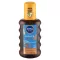 NIVEA SUN Protect & Bronze barnulást támogató napolaj spray FF30 200 ml