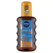   NIVEA SUN Protect & Bronze barnulást támogató napolaj spray FF30 200 ml