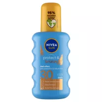   NIVEA SUN Protect & Bronze barnulást támogató napozó spray FF30 200 ml