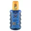 NIVEA SUN Protect & Dry Touch átlátszó hűsítő napozó spray FF30 200 ml