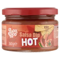   Poco Loco Hot Salsa erősen csípős paradicsomos öntet 260 g