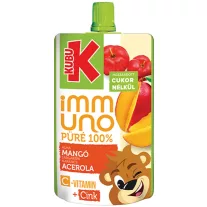   Kubu Immuno Alma-MANGÓ-sárgarépa-narancs-acerola püré 100 g