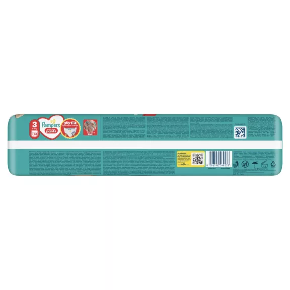 Pampers Active Baby Bugyipelenka 62 db 6-11 kg Méret 3