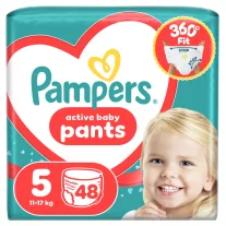 Pampers Active Baby Bugyipelenka 48 db 11-17 kg Méret 5
