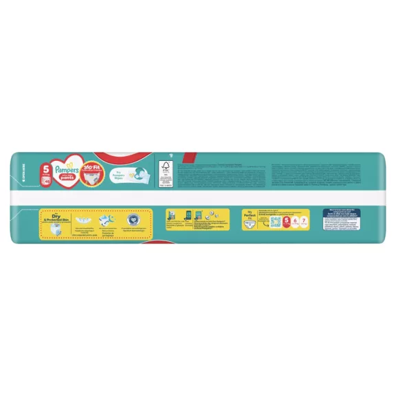 Pampers Active Baby Bugyipelenka 48 db 11-17 kg Méret 5