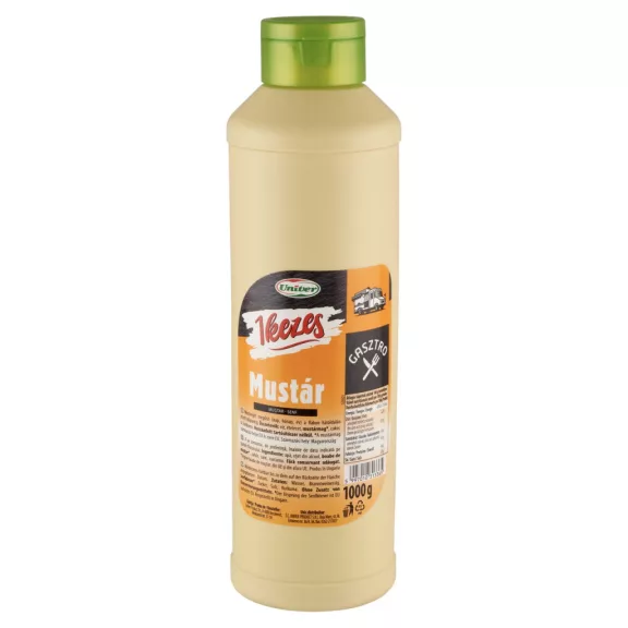 Univer 1 kezes Gasztro Mustár 1000 g Univer 1 kezes Gasztro Mustár 1000 g