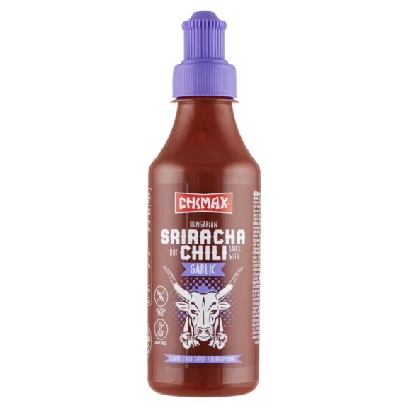 Chimax Sriracha csípős chili szósz fokhagymával 250 ml Chimax Sriracha csípős chili szósz fokhagymával 250 ml