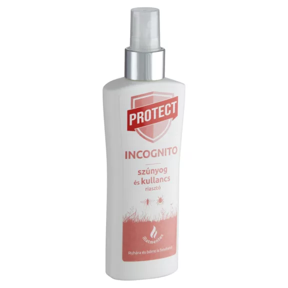 Protect Incognito illatmentes szúnyog- és kullancsriasztó permet 100 ml Protect Incognito illatmentes szúnyog- és kullancsriasztó permet 100 ml