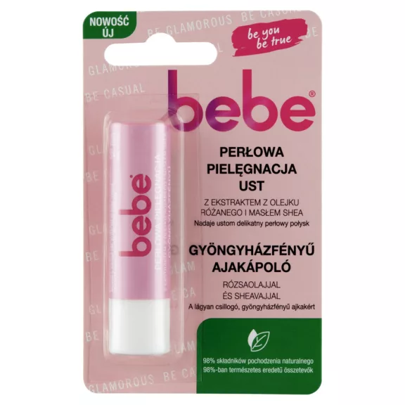 bebe gyöngyházfényű ajakápoló 4,9 g bebe gyöngyházfényű ajakápoló 4,9 g
