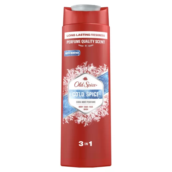 Old Spice Cold Spice 3in1 tusfürdő 400 ml Old Spice Cold Spice 3in1 tusfürdő 400 ml