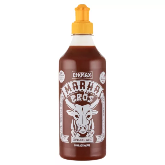 Chimax Marha Erős csípős chili szósz fokhagymával 500 ml Chimax Marha Erős csípős chili szósz fokhagymával 500 ml