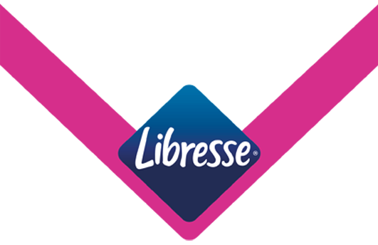 Libresse brand logo Éld meg az életet. Élj magabiztosan.